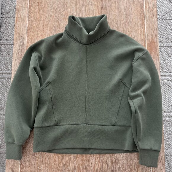 Calia Soft Scuba Funnel Neck Sweatshirt - Picture 1 of 1